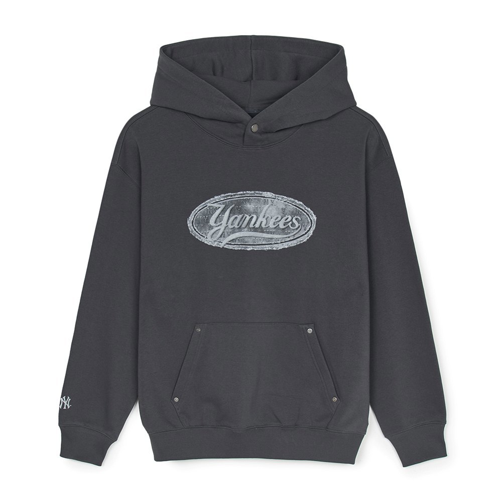 MLB Korea MLB 丹寧連帽上衣 帽T Monogram系列 紐約洋基隊 (3AHDM0551-50CG