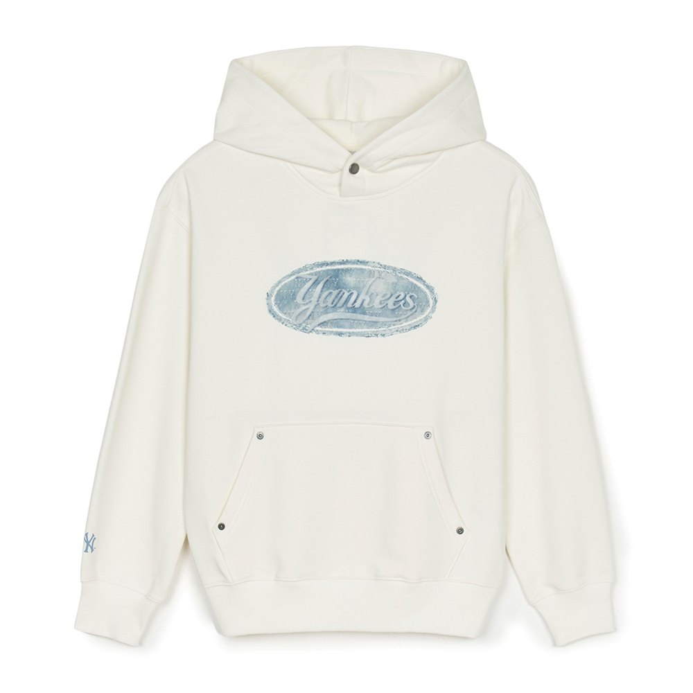 MLB 丹寧連帽上衣 帽T Monogram系列 紐約洋基隊 (3AHDM0551-50CRS)