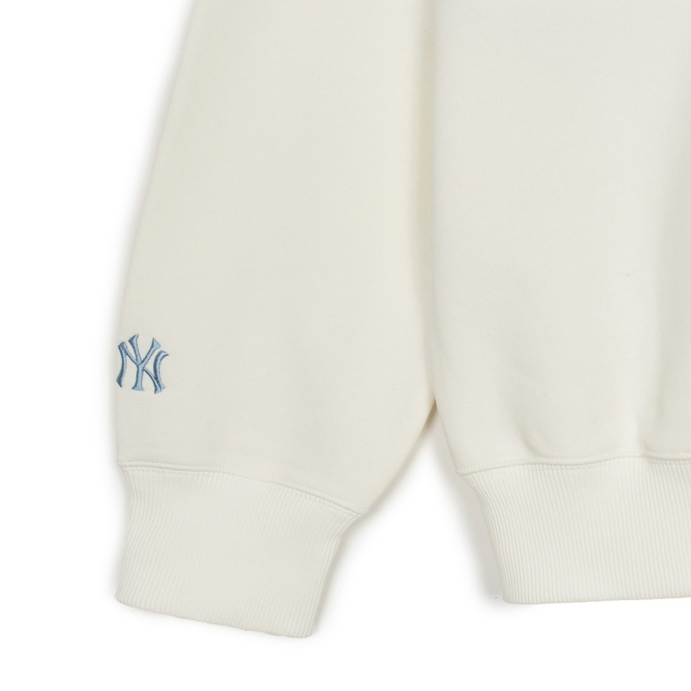 MLB 丹寧長袖大學T Monogram系列 紐約洋基隊 (3AMTM0551-50CRS)