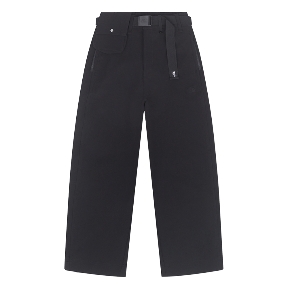 UE女款黑色DWR防潑水休閒長褲｜8CHZJK3