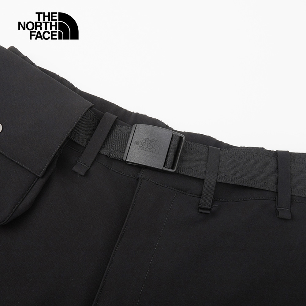 UE女款黑色DWR防潑水休閒長褲｜8CHZJK3