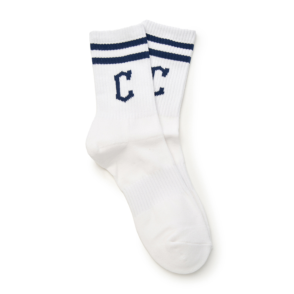 MLB 襪子 中筒襪 克里夫蘭守護者隊 (3ASOMS35N-45WHS)