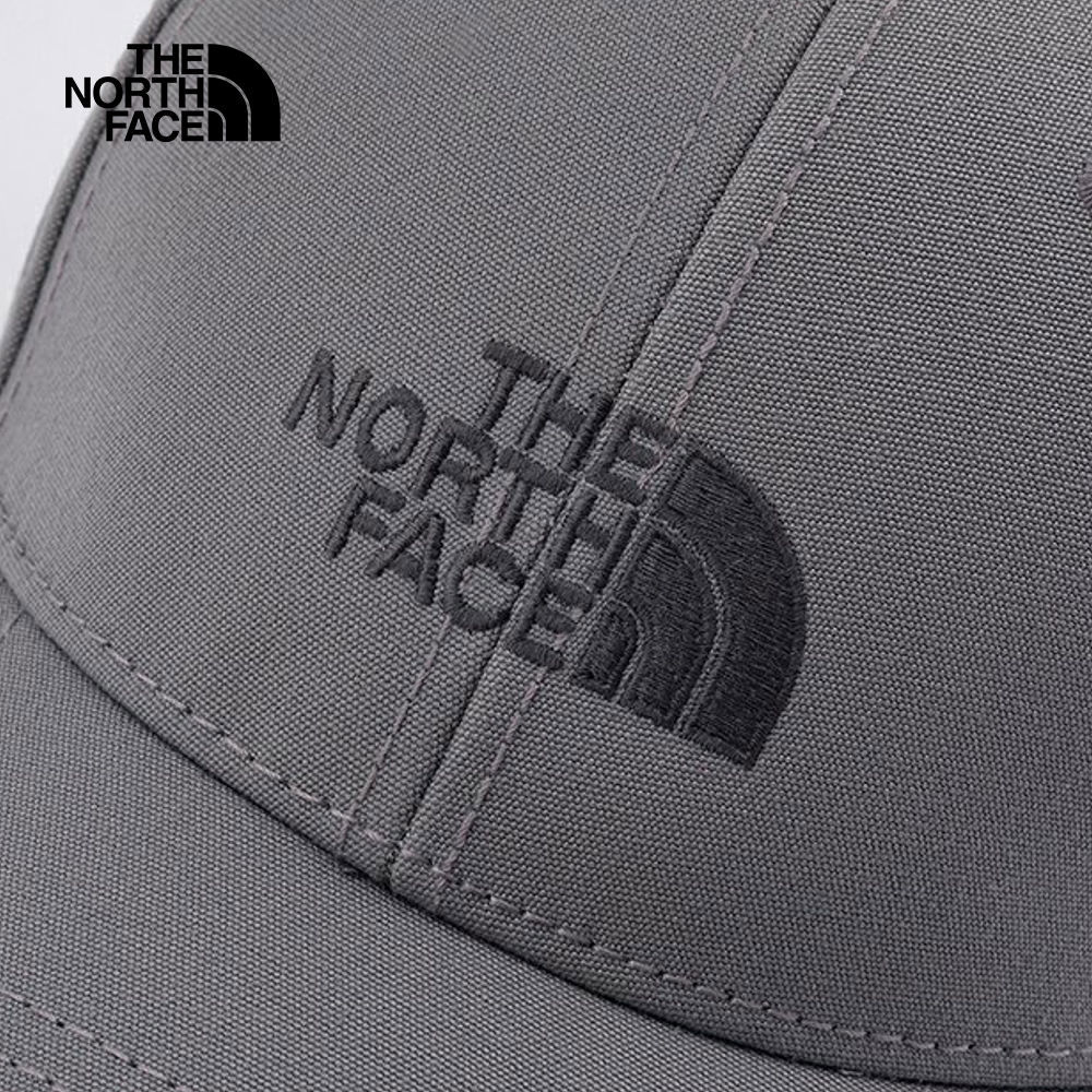 The North Face北面男女款灰色休閒運動帽｜4VSVSOU