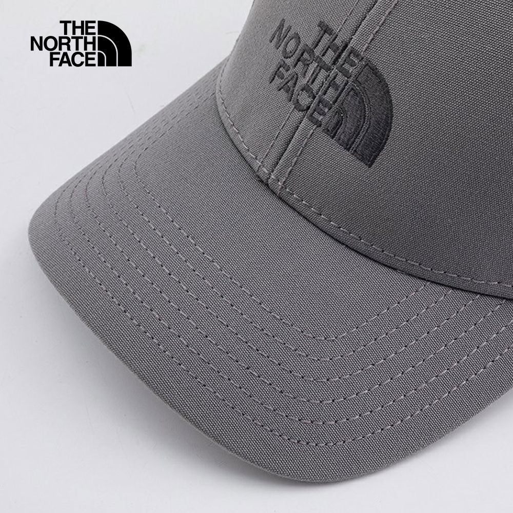 The North Face北面男女款灰色休閒運動帽｜4VSVSOU