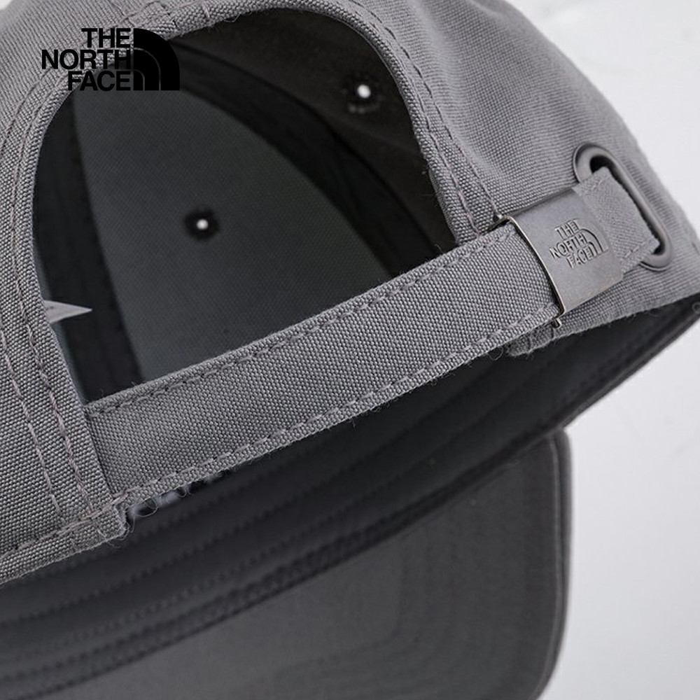 The North Face北面男女款灰色休閒運動帽｜4VSVSOU