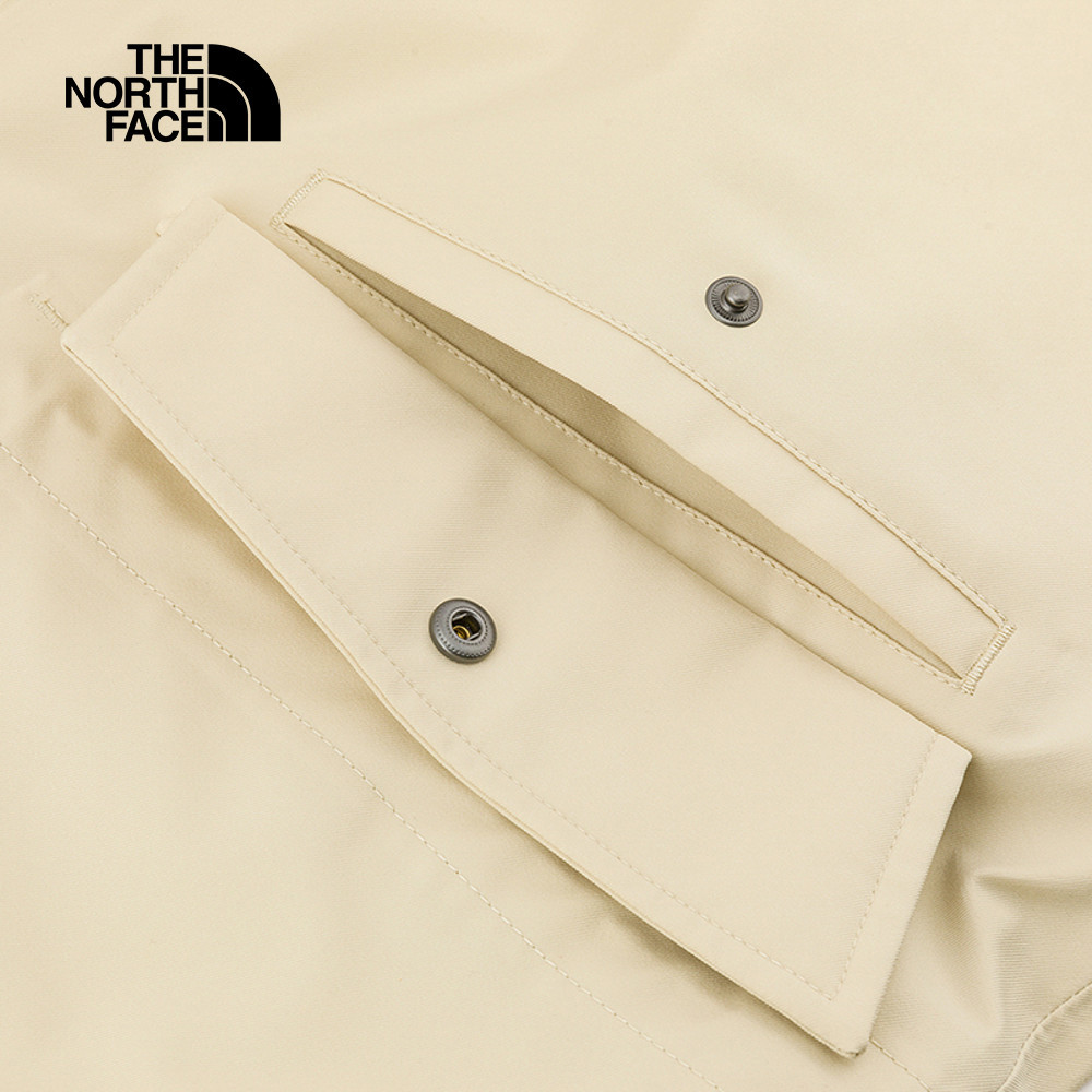 The North Face北面女款咖啡色DryVent防水透氣衝鋒衣｜8C0Y4D5