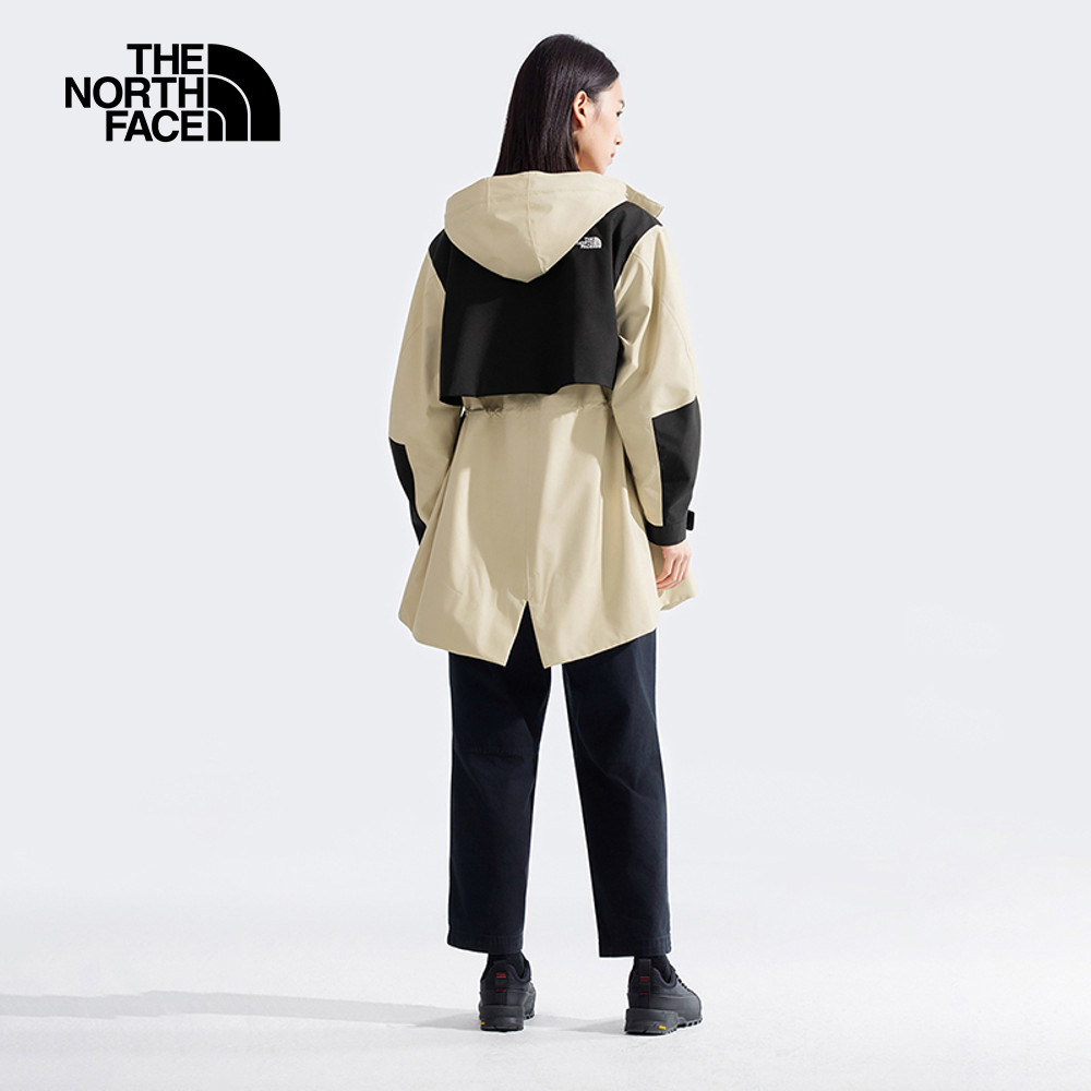 The North Face北面女款咖啡色DryVent防水透氣衝鋒衣｜8C0Y4D5