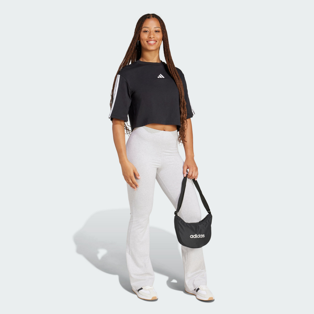 3-STRIPES 短版短袖上衣