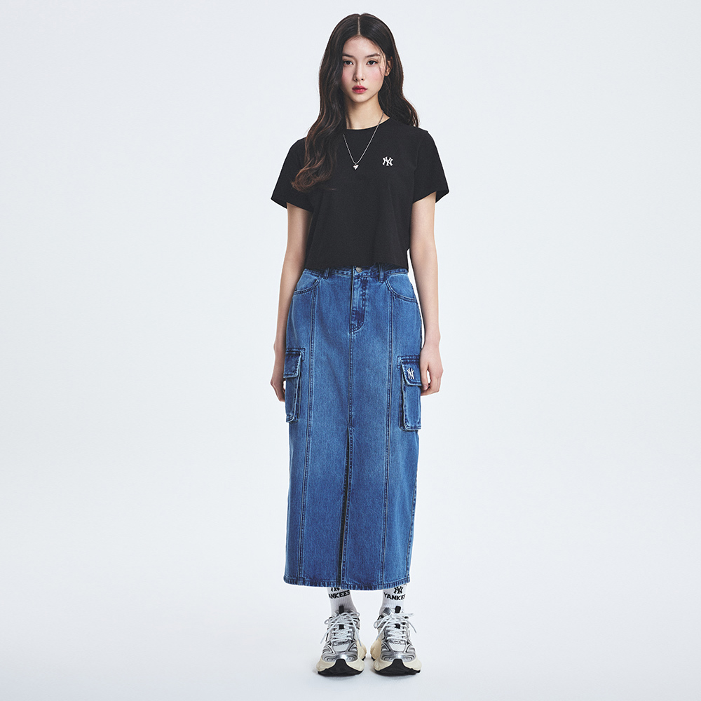 MLB 厚底老爹鞋 運動休閒鞋 Winner Chunky系列 紐約洋基隊 (3ASHWD15N-50IVS)