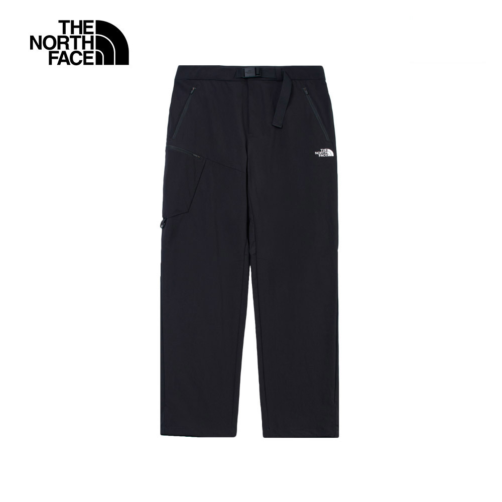 The North Face北面男款黑色吸濕排汗涼感戶外徒步長褲｜87VV4H0－勁馳專賣