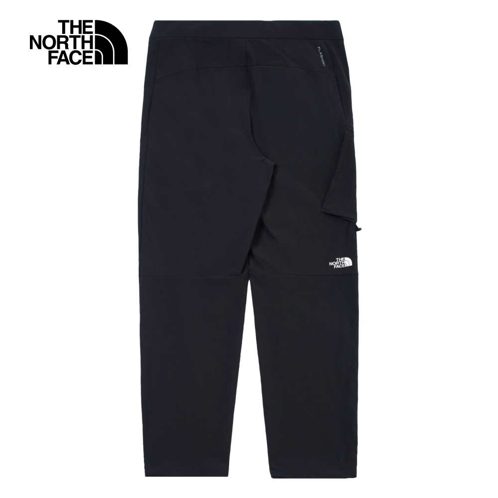 The North Face北面男款黑色吸濕排汗涼感戶外徒步長褲｜87VV4H0