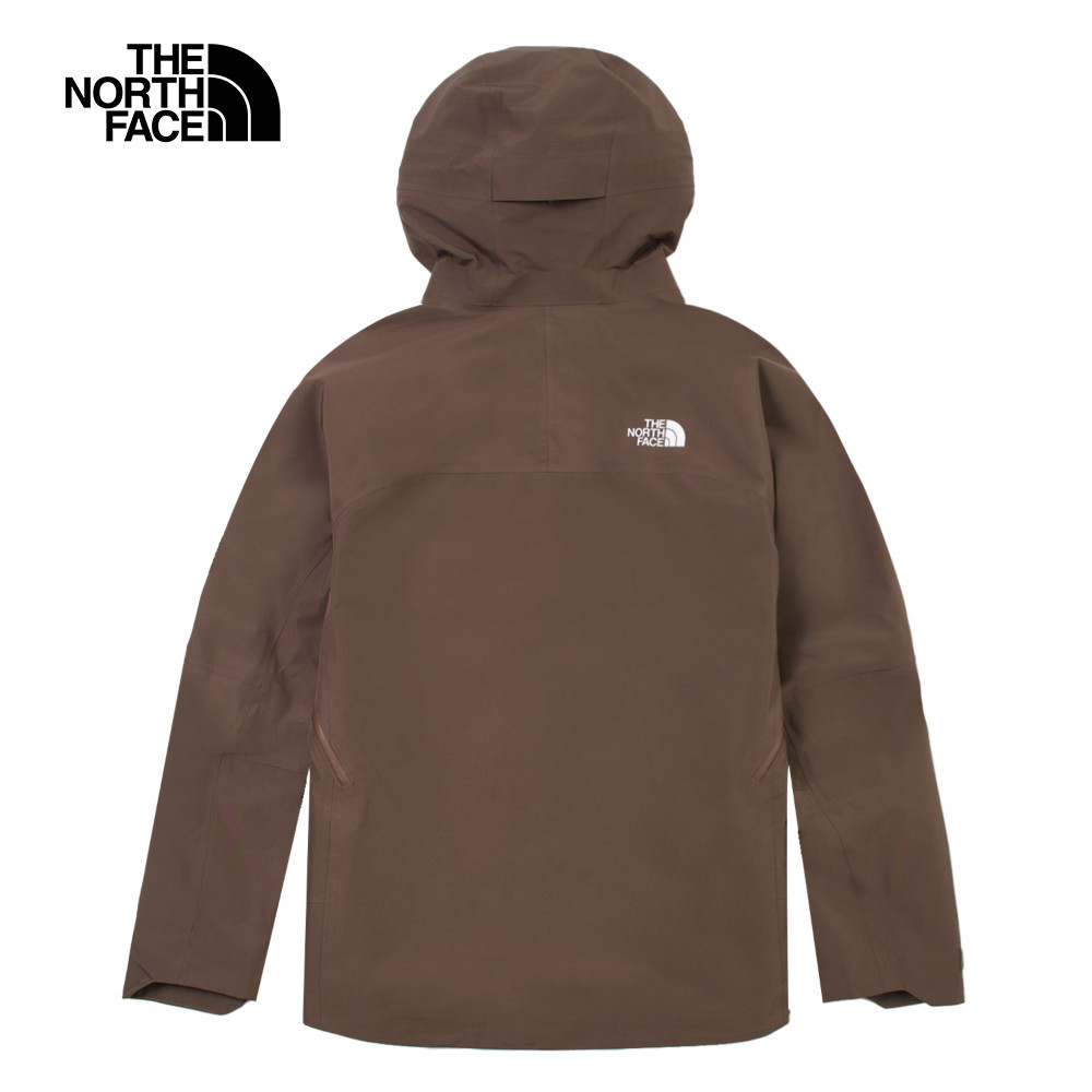 The North Face北面男款棕色FUTURELIGHT防水透氣衝鋒衣｜89ZJ1OI