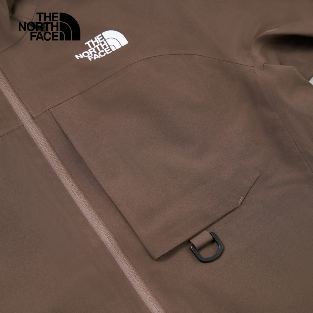 The North Face北面男款棕色FUTURELIGHT防水透氣衝鋒衣｜89ZJ1OI