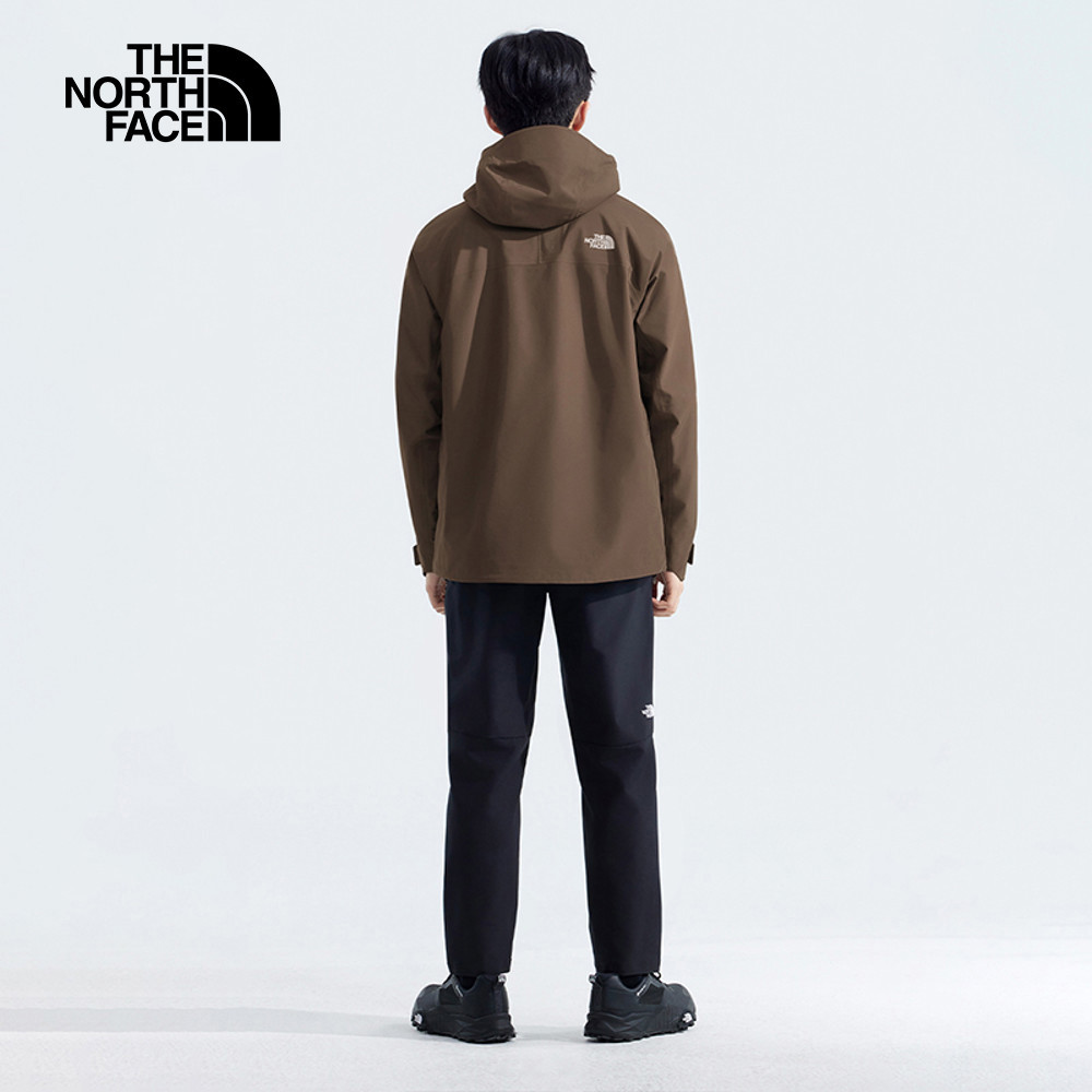The North Face北面男款棕色FUTURELIGHT防水透氣衝鋒衣｜89ZJ1OI