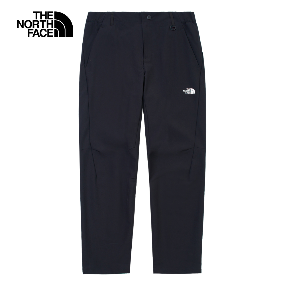 【限時搶購】男款黑色DWR防潑水戶外徒步長褲｜89ZUJK3