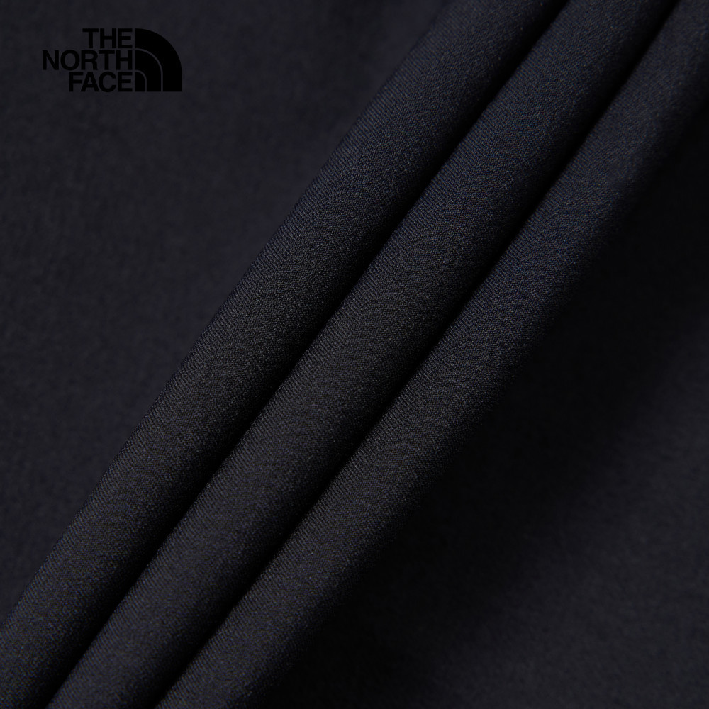 【限時搶購】男款黑色DWR防潑水戶外徒步長褲｜89ZUJK3