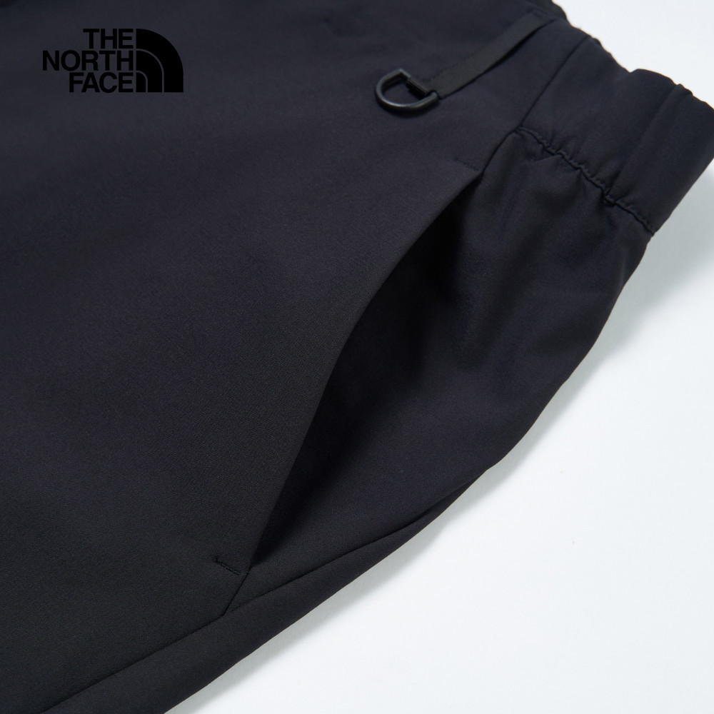 【限時搶購】男款黑色DWR防潑水戶外徒步長褲｜89ZUJK3