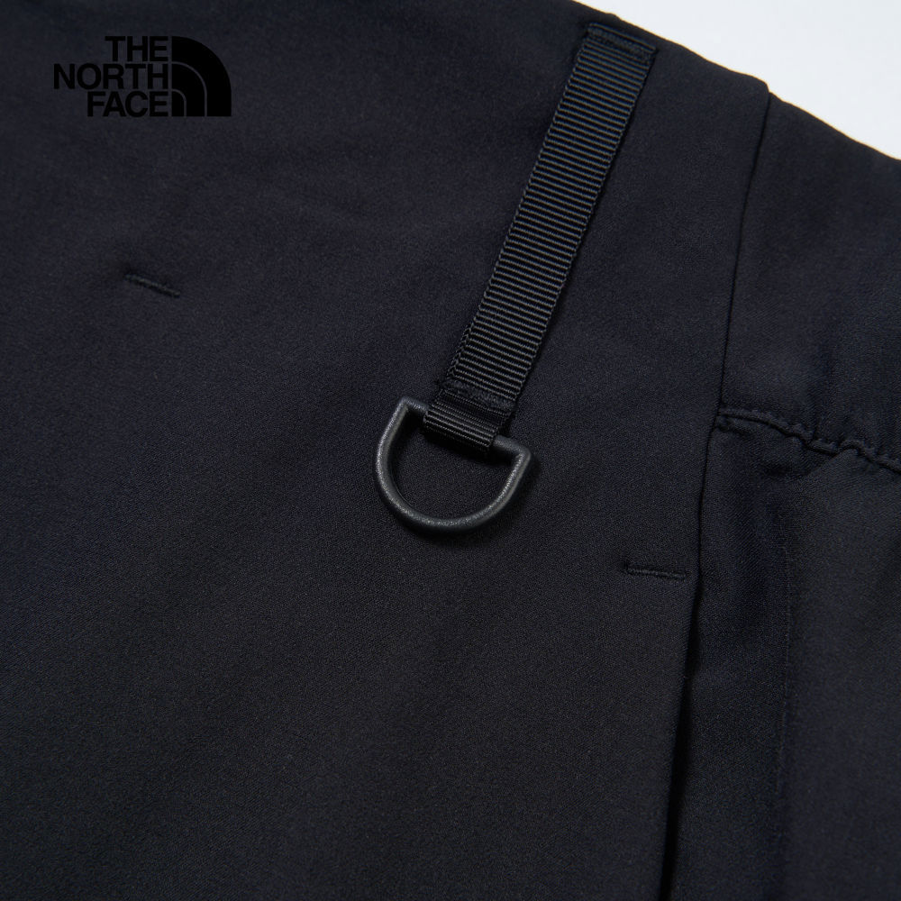 【限時搶購】男款黑色DWR防潑水戶外徒步長褲｜89ZUJK3