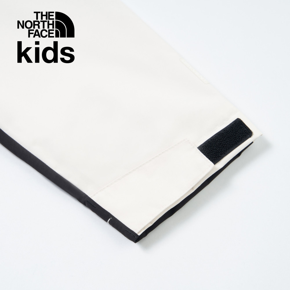 The North Face北面兒童米白色DryVent防水透氣衝鋒衣｜8ANHQLI