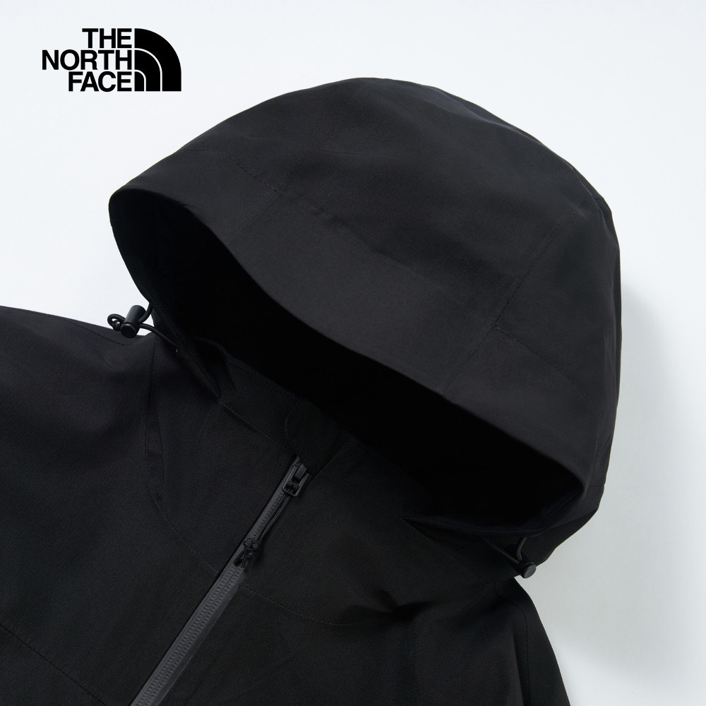 The North Face北面女款黑色DryVent防水透氣衝鋒衣｜8BWEJK3