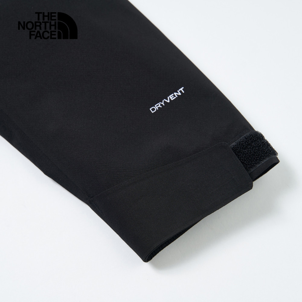 The North Face北面女款黑色DryVent防水透氣衝鋒衣｜8BWEJK3