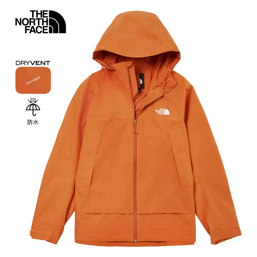 【限時搶購】男款橙色DryVent防水透氣衝鋒衣｜8BWF6IG
