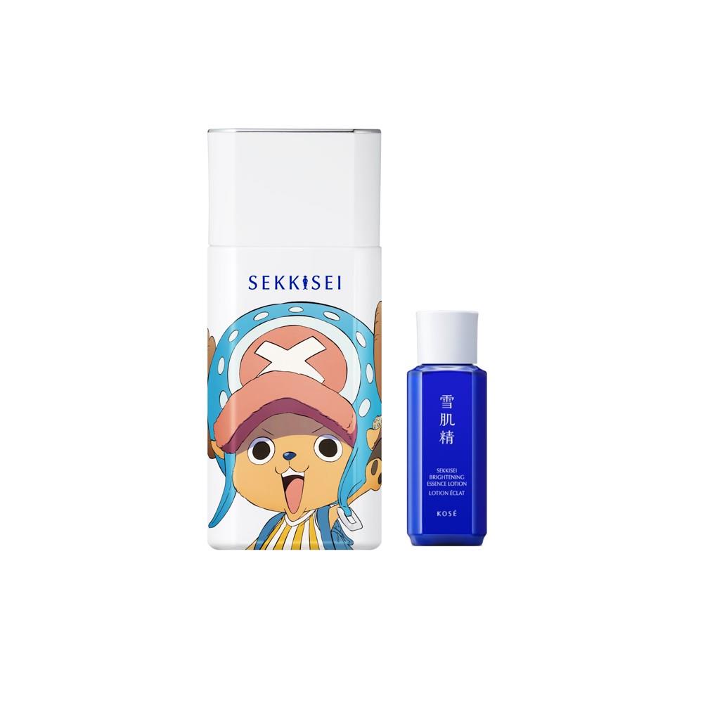 【KOSE 高絲】雪肌精 漾活低敏UV全效防禦乳保養組-喬巴限定版 50ml+30ml