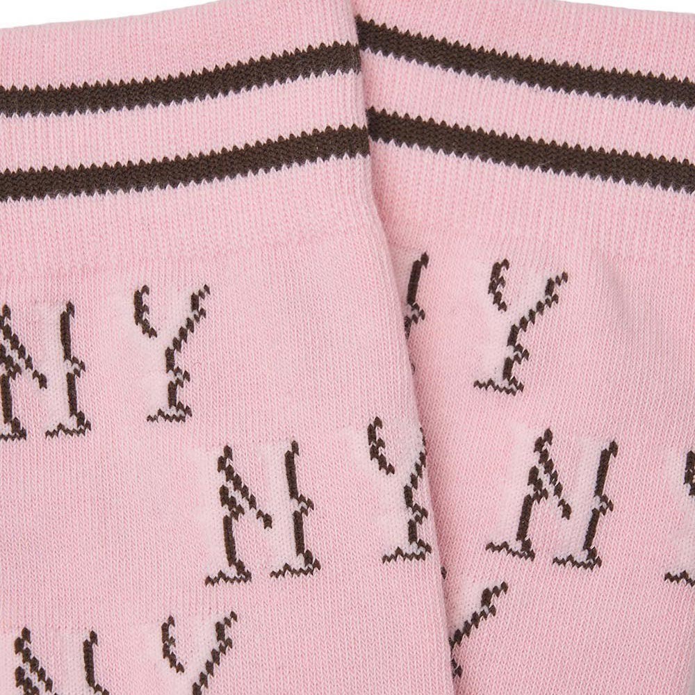 MLB KIDS 中筒襪三入組 童襪 Monogram系列 洋基/紅襪隊 (7ASOM034N-00BKS)