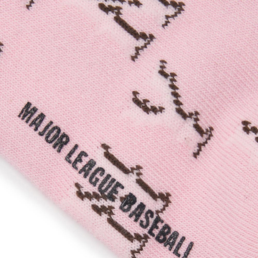 MLB KIDS 中筒襪三入組 童襪 Monogram系列 洋基/紅襪隊 (7ASOM034N-00BKS)