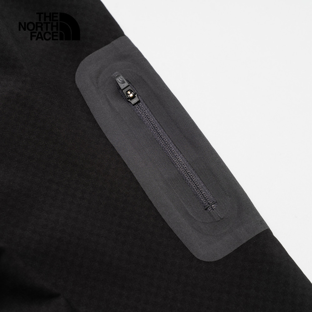 The North Face北面女款黑色DWR防潑水立領輕量風衣｜8DFDJK3