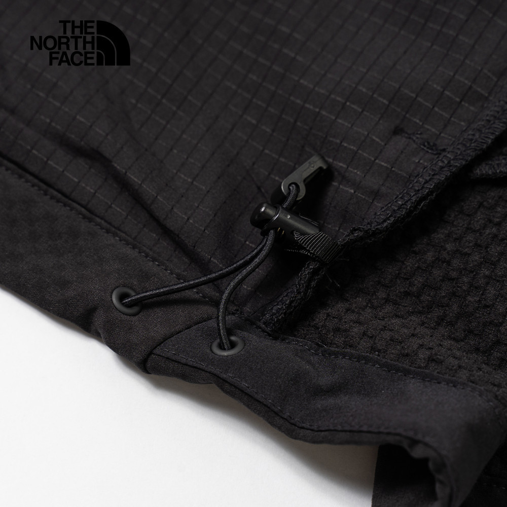The North Face北面女款黑色DWR防潑水立領輕量風衣｜8DFDJK3