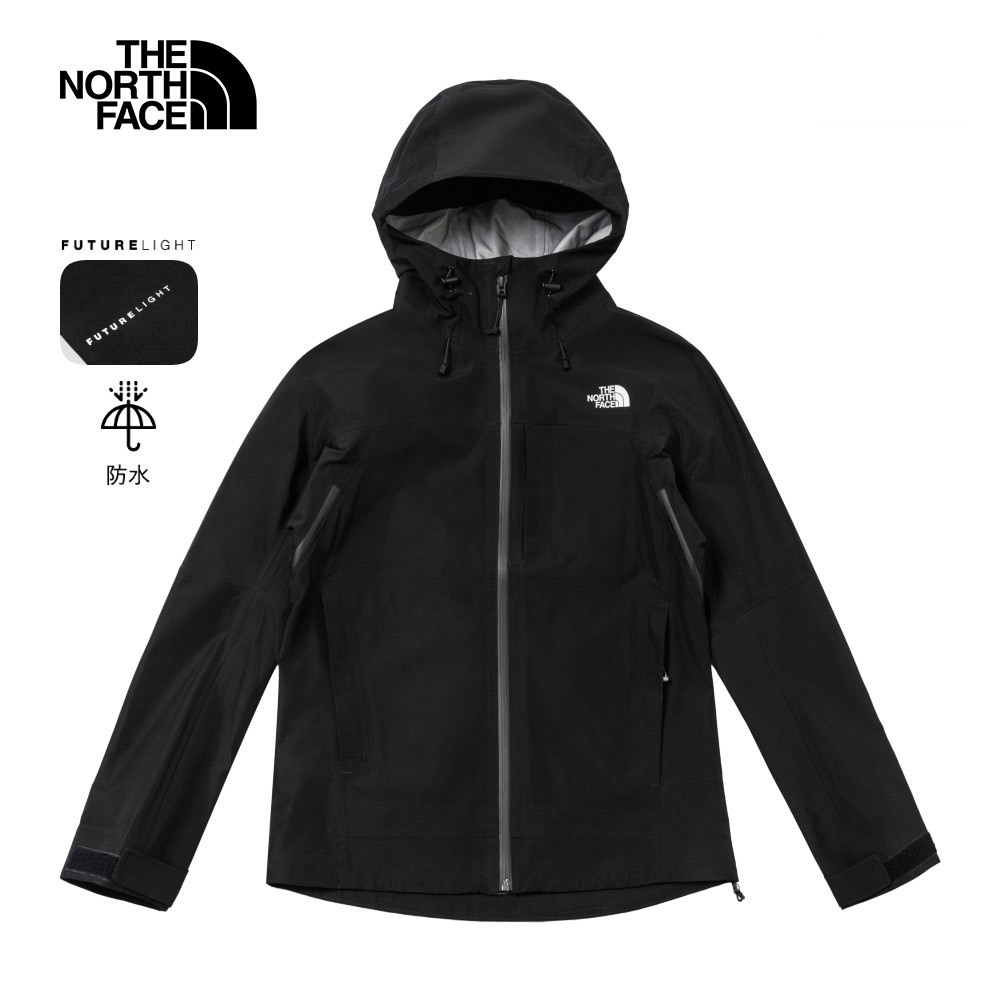 The North Face北面女款黑色FUTURELIGHT防水透氣衝鋒衣｜8DHZJK3｜提供全球
