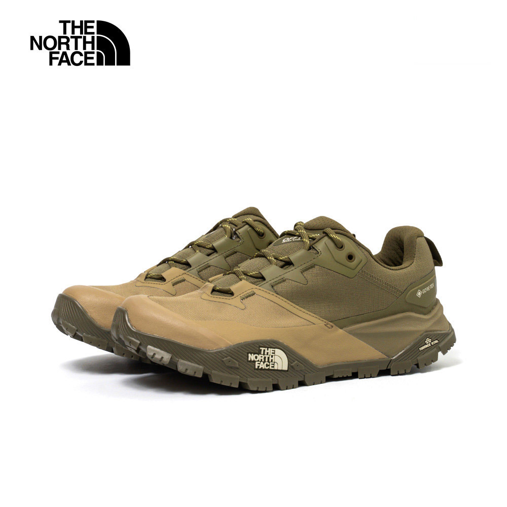 The North Face北面男款棕色Gore-Tex防水透氣徒步鞋｜8AEG6V9