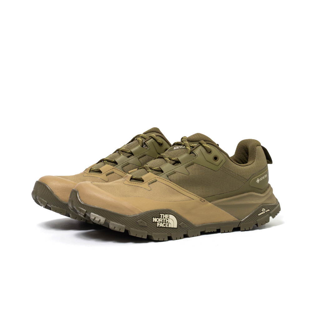 The North Face北面男款棕色Gore-Tex防水透氣徒步鞋｜8AEG6V9