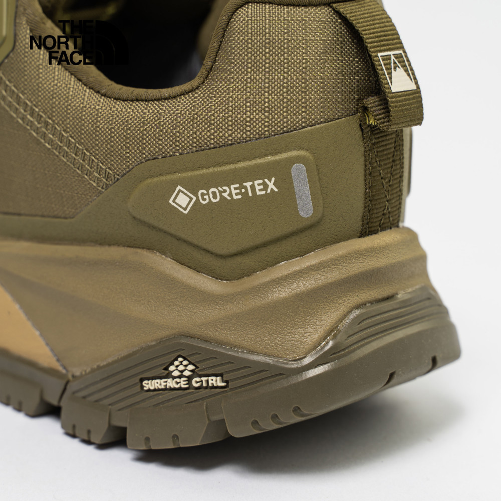 The North Face北面男款棕色Gore-Tex防水透氣徒步鞋｜8AEG6V9