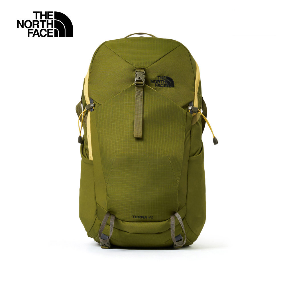 The North Face北面男女款綠色DWR防潑水後背包｜87C34NU－速躍旗艦店