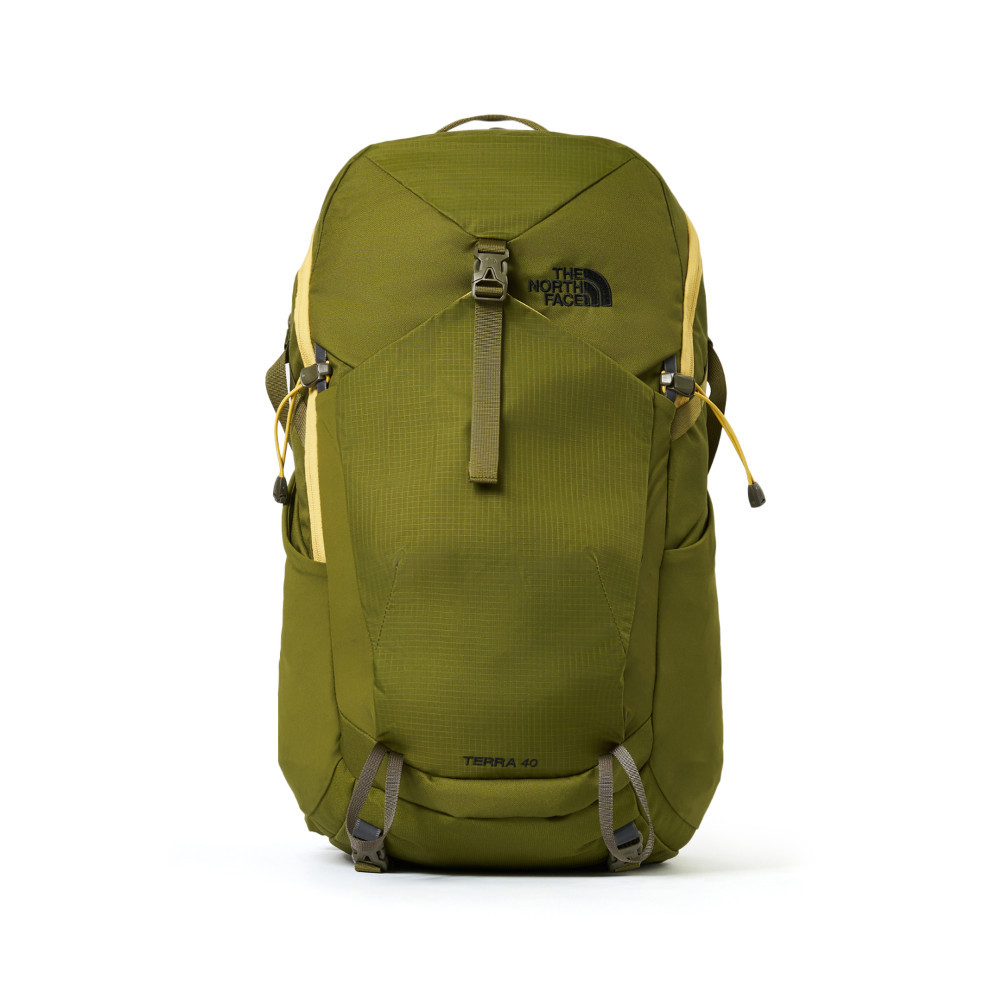 The North Face北面男女款綠色DWR防潑水後背包｜87C34NU