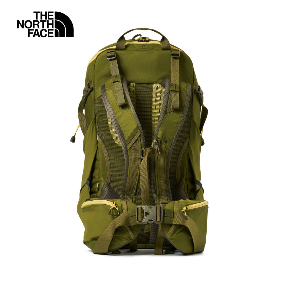 The North Face北面男女款綠色DWR防潑水後背包｜87C34NU
