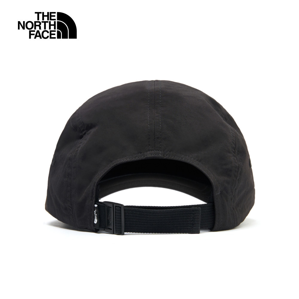 The North Face北面男女款黑色DWR防潑水休閒運動帽｜8A2AJK3