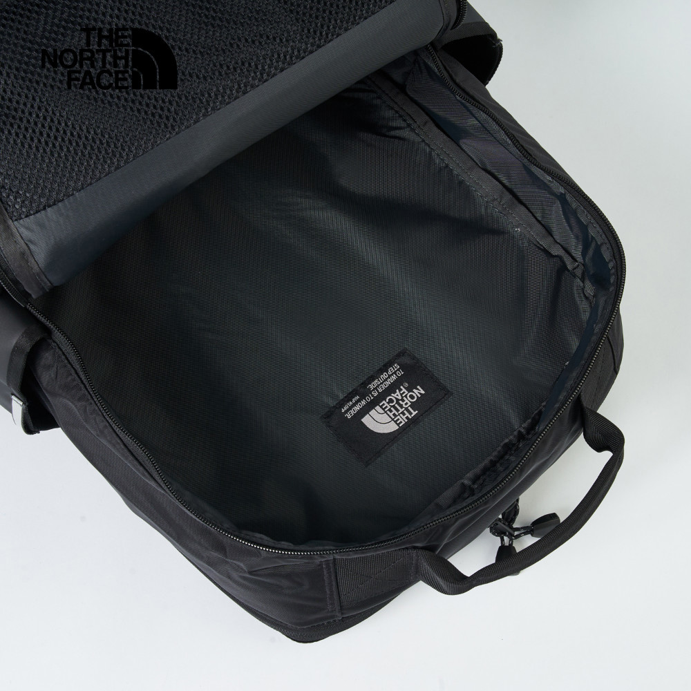 The North Face北面男女款黑色DWR防潑水大容量多功能休閒後背包｜8BK4BIA