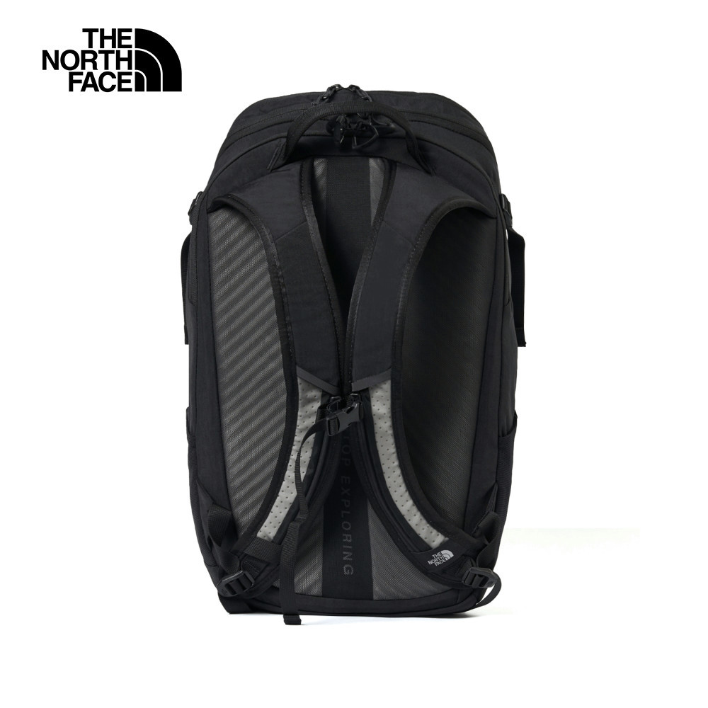 The North Face北面男女款黑色大容量多功能休閒後背包｜8BK8KX7