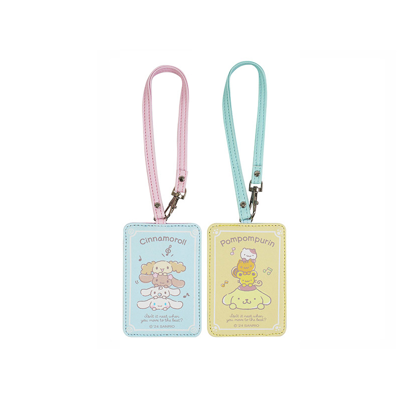 三麗鷗 斜紋證件套-大耳狗/布丁狗