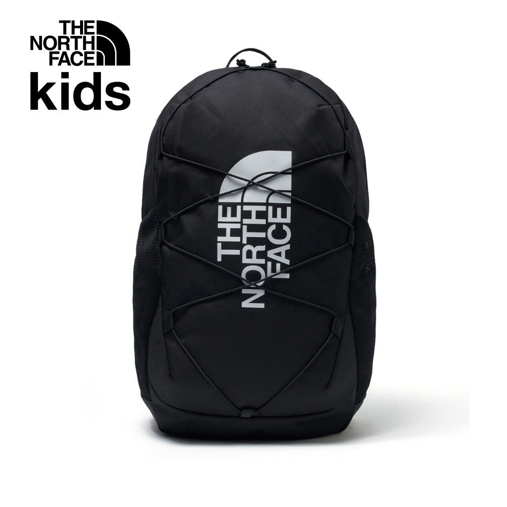 The North Face北面兒童黑色DWR防潑水大容量休閒後背包｜52VYJK3