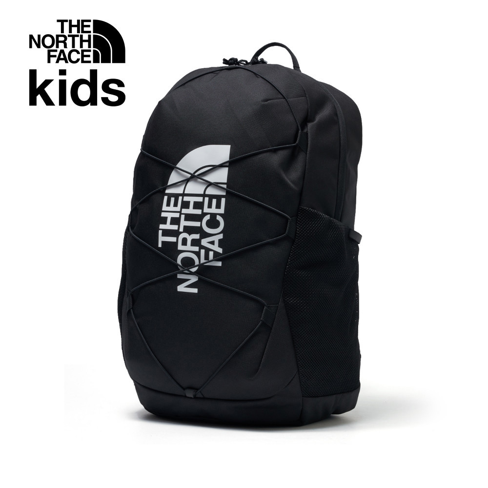 The North Face北面兒童黑色DWR防潑水大容量休閒後背包｜52VYJK3