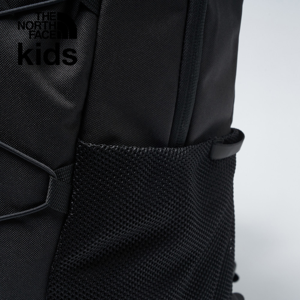 The North Face北面兒童黑色DWR防潑水大容量休閒後背包｜52VYJK3