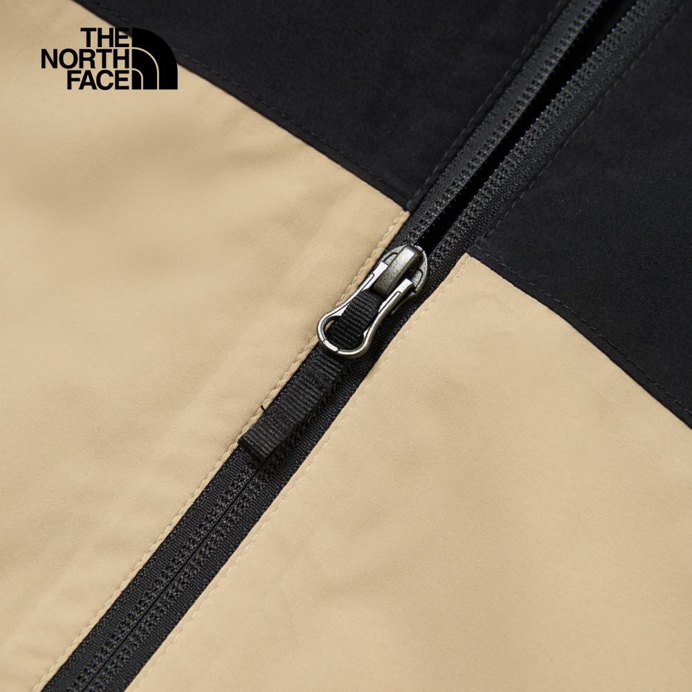 【10/24 12點週末限定】The North Face北面女款棕黑拼接DryVent防水透氣衝鋒衣｜8CK6QV2