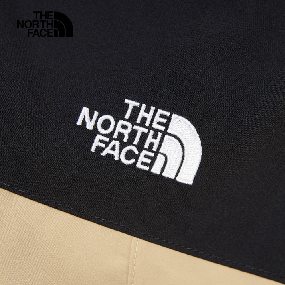 【10/24 12點週末限定】The North Face北面女款棕黑拼接DryVent防水透氣衝鋒衣｜8CK6QV2