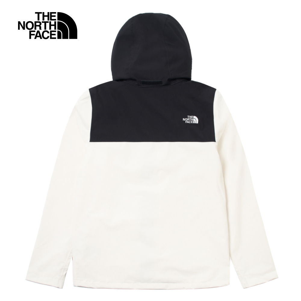【10/25 12點週末限定】The North Face北面女款米白色DryVent防水透氣衝鋒衣｜8CK6ROU