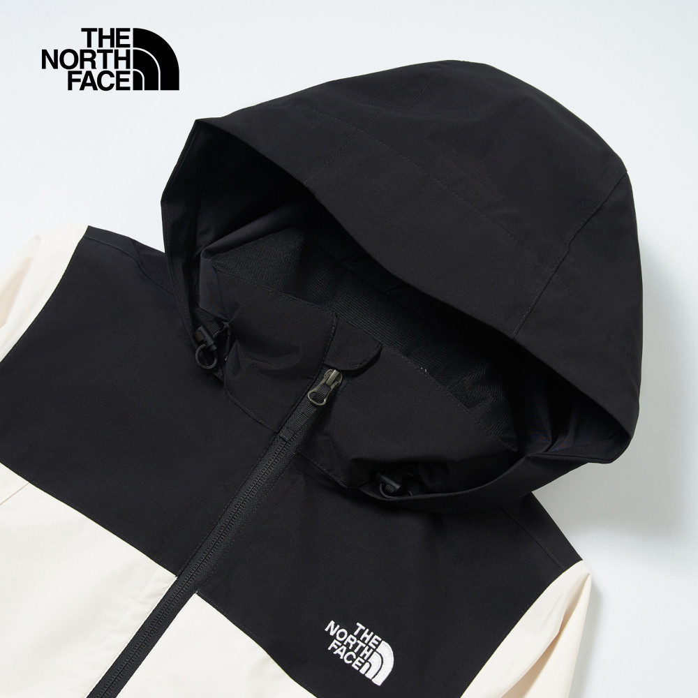【10/25 12點週末限定】The North Face北面女款米白色DryVent防水透氣衝鋒衣｜8CK6ROU