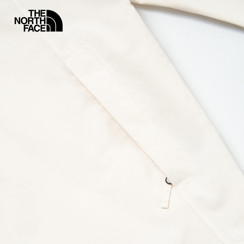 【10/25 12點週末限定】The North Face北面女款米白色DryVent防水透氣衝鋒衣｜8CK6ROU